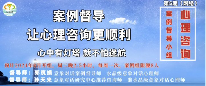 【第五期】深圳心海湾心理咨询案例督导网络小组，督导师：郭筑娟+孙天来 